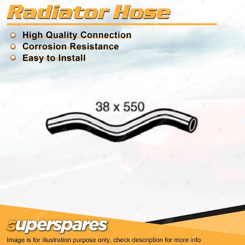 Upper Radiator Hose 38 x 550mm for Ford Bronco F350 F250 F100 5.8L 1981-1985