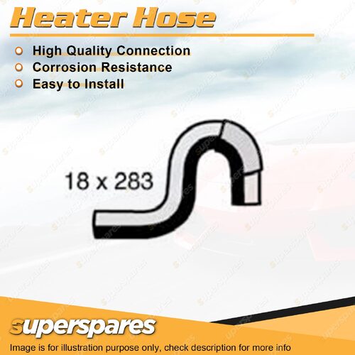 1 x Heater Hose 18mm x 283mm for FPV Cobra BF Force 8 BF GS FG GT BA 5.0L 5.4L