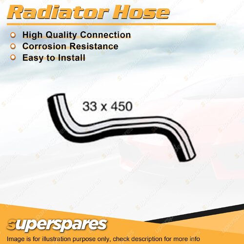 1 x Lower Radiator Hose 33mm x 450mm for Daihatsu Altis ACV30R 2.4L DOHC 16V