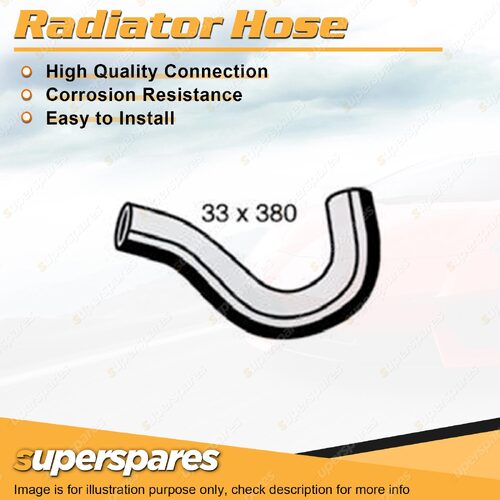 Lower Radiator Hose 33mm x 380mm for Toyota RAV 4 ACA20R ACA21R ACA22R ACA23R