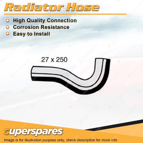 Radiator Hose 27mm x 250mm for Toyota Corolla AE 112 115 Premio Corona AT211