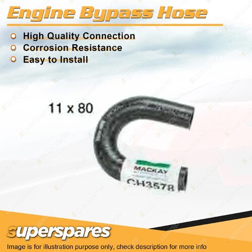 Engine Bypass Hose 11mm x 80mm for Mitsubishi Pajero NF NG NH 3.0L 1988-1993