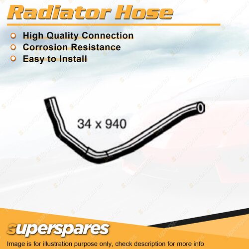 1 x Lower Radiator Hose 34 x 940mm for Mitsubishi Pajero NM NP V75W 3.5L 3.8L