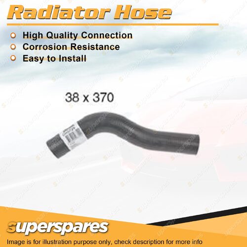 1 x Upper Radiator Hose 37mm x 400mm for Toyota Landcruiser Prado KZJ120R 3.0L