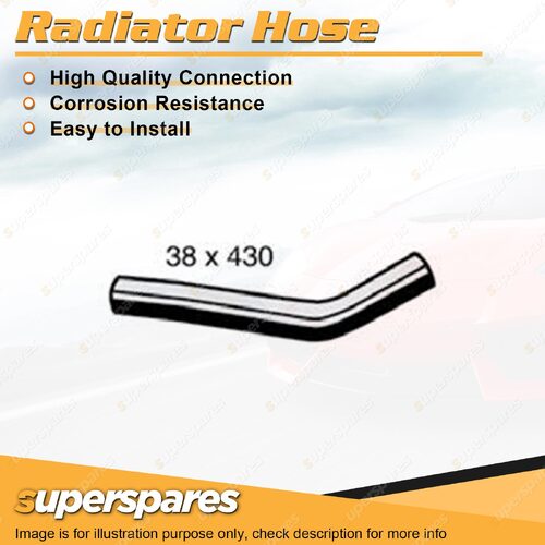 1 x Upper Radiator Hose 38mm x 430mm for Toyota Hiace TRH 201 214 219 221 223