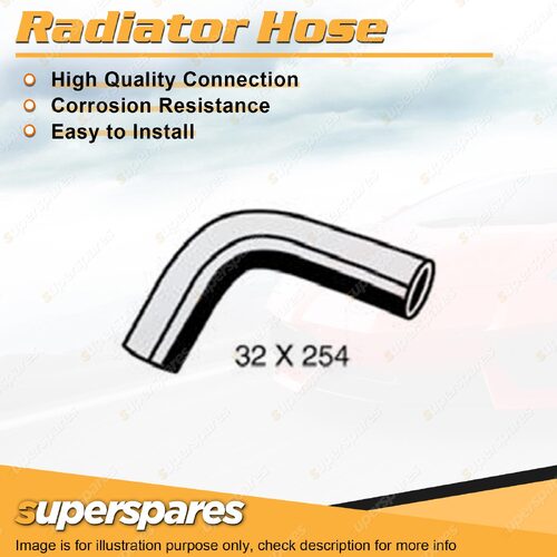 Superspares Lower Radiator Hose 32 x 254mm for Kia Rio BC 1.5L 4 cyl DOHC 16V