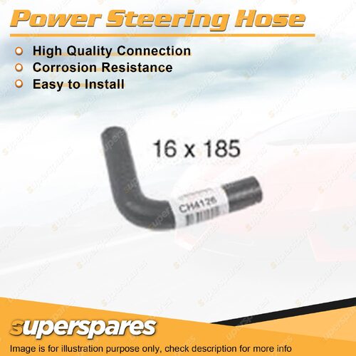 1 x Power Steering Hose 16 x 185mm for Holden Commodore VE VE II Statesman WM