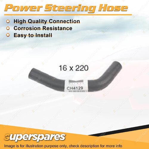 1 x Power Steering Hose 16mm x 220mm for Holden Commodore VE Statesman WL WM