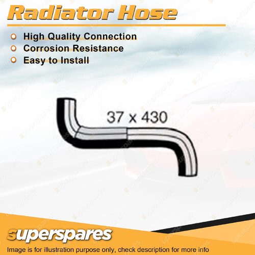 Upper Radiator Hose 37 x 430mm for Subaru Liberty B4 BE BH Outback BH Legacy BE