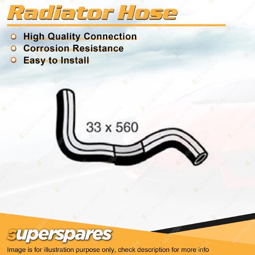 Lower Radiator Hose 33mm x 560mm for Daihatsu Altis ACV40 2.4L 16V 2006-2011