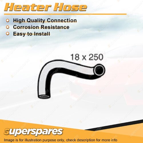 Heater Hose 18mm x 250mm for Hyundai iLoad TQ iMax TQ H1 2.4L 2.5L 2007-2012