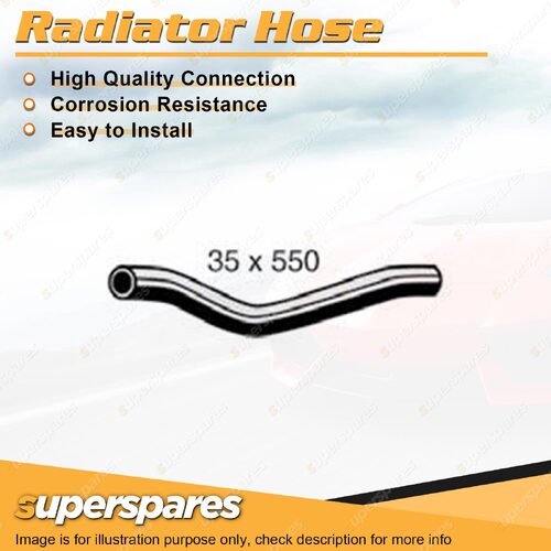 Superspares Lower Radiator Hose 35mm x 550mm for Hyundai Sonata NF 3.3L V6 DOHC