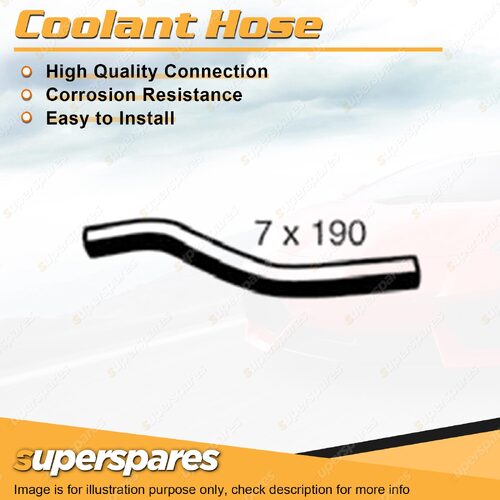 EGR Hose 7mm x 190mm for Nissan Patrol GU UELY61 UENY61 GU Y61 3.0L 2007-2017