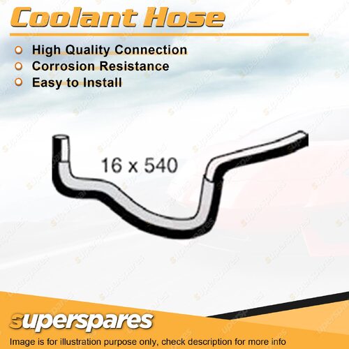 Coolant Expansion Tank Hose 16 x 540mm for Nissan Patrol GU TESY61 3.0L 01-06