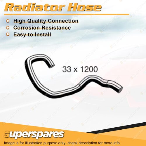 Lower Radiator Hose 33 x 1200mm for Mitsubishi Outlander ZG ZH 2.4L 2006-2012