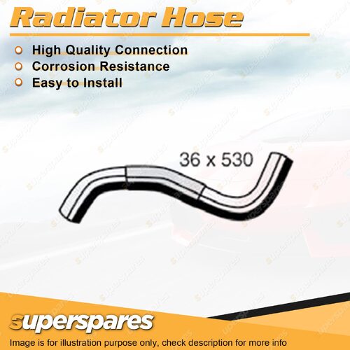 Lower Radiator Hose 36mm x 530mm for Mazda MPV LWA2 LWFW 3.0L 09/2003-09/2006