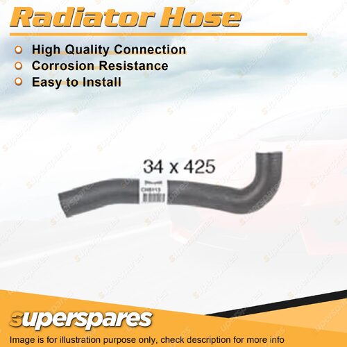 Upper Radiator Hose 34 x 425mm for Toyota Hilux TGN121R TGN16R TRN210 TRN215