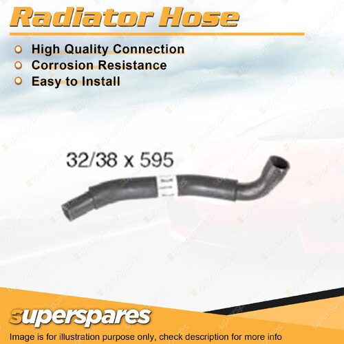 Lower Radiator Hose 32/38 x 595mm for Nissan Navara D22 3.0L 16V Diesel Turbo