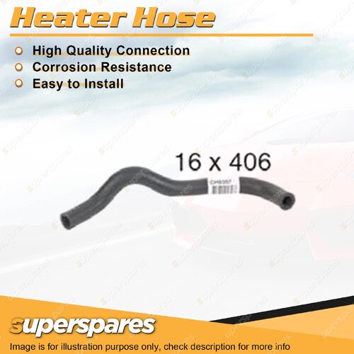 Heater Hose 16mm x 406mm for Honda Odyssey RA1 RA2 2.2L 4 cyl SOHC 1994-1997