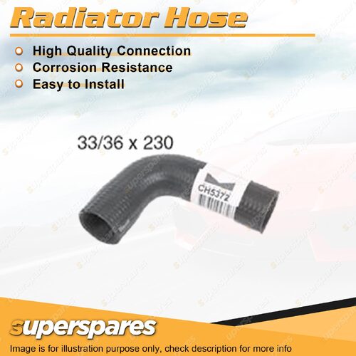 Lower Radiator Hose 33/36mm x 230mm for Toyota Hilux RN105R RN110R RN90R 2.4L