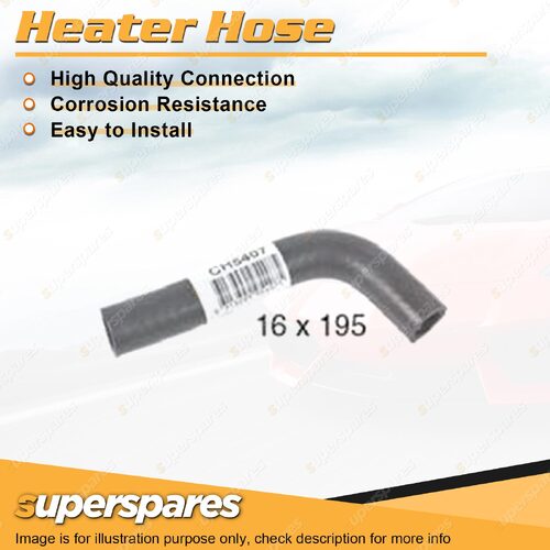 Heater Hose 16mm x 195mm for Toyota Hiace LH103R LH113R LH125R 2.8L 1999-2000