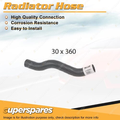 Upper Radiator Hose 30 x 360mm for Holden Captiva CG CGII 2.4L 4 cyl 2009-On