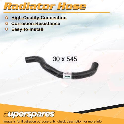 1 x Upper Radiator Hose 30mm x 545mm for Honda Accord CL9 2.4L 4 cyl 2002-2008