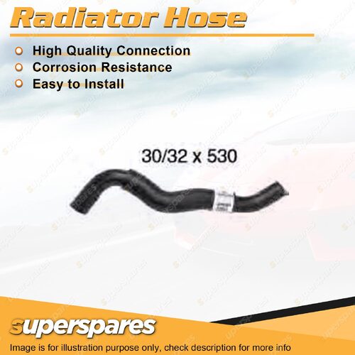 Upper Radiator Hose 30/32 x 530mm for Mazda 3 BL 2.0L 2.5L 4 cyl 04/2009-01/2014