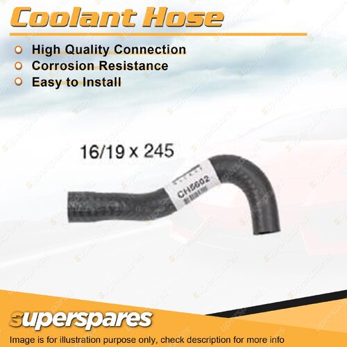 Engine Oil Cooler Hose 16/19 x 245mm for Holden Rodeo TF 2.8L 4 cyl 1997-2003