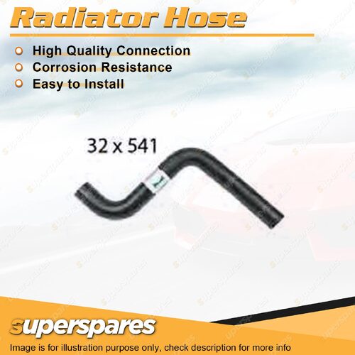 Upper Radiator Hose 32 x 541mm for Toyota Kluger GSU40R GSU45R 3.5L 08/07-02/14