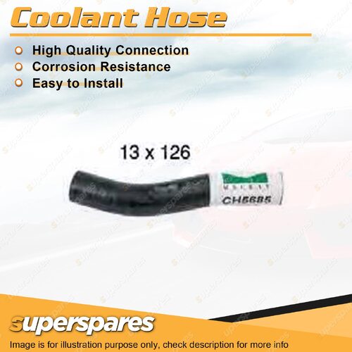 EGR System Coolant Hose 13 x 126mm for Toyota Landcruiser VDJ76R VDJ78R VDJ79R