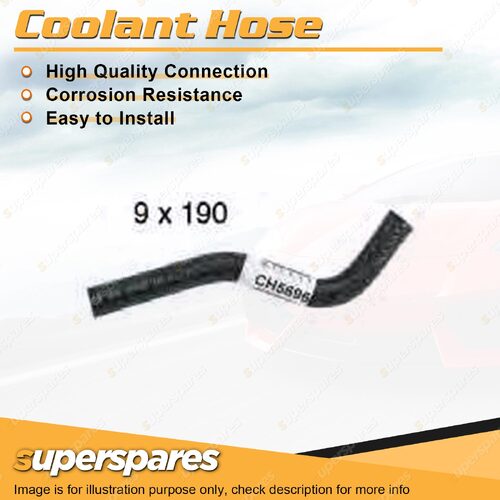 Engine Oil Cooler Coolant Hose 9 x 190mm for Toyota Landcruiser VDJ 76R 78R 79