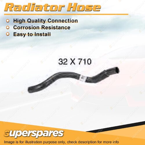 1 x Lower Radiator Hose 32 x 710mm for Mitsubishi Lancer CH 2.4L 4 cyl Manual