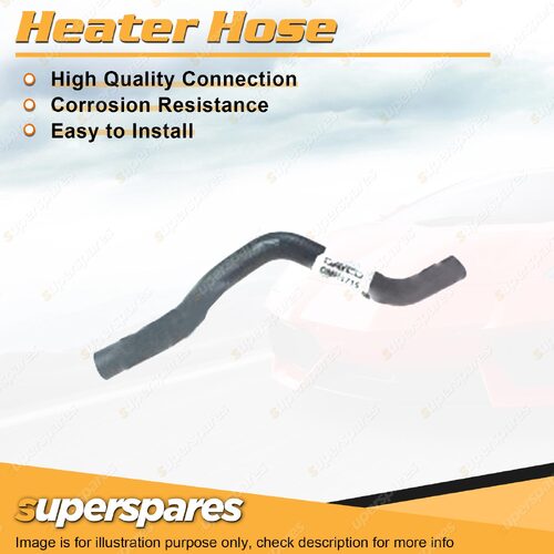 Superspares Heater Hose 16 x 380mm for Mitsubishi Lancer CH 2.4L 4 cyl SOHC 16V