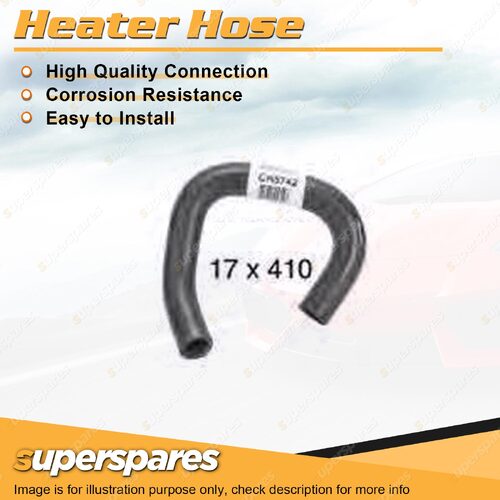 Lower Heater Hose 17 x 410mm for Ford Territory SZ 4.0L 6 cyl DOHC 24V 11-ON