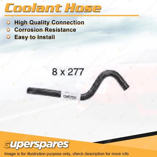 Lower Turbocharger Coolant Hose 8 x 277mm for Nissan Navara D22 2.5L 2008-2015