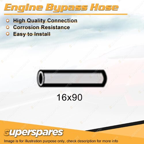 Engine Bypass Hose 16 x 90mm for Chrysler Valiant AP5 VC VE VF VG Charger VH