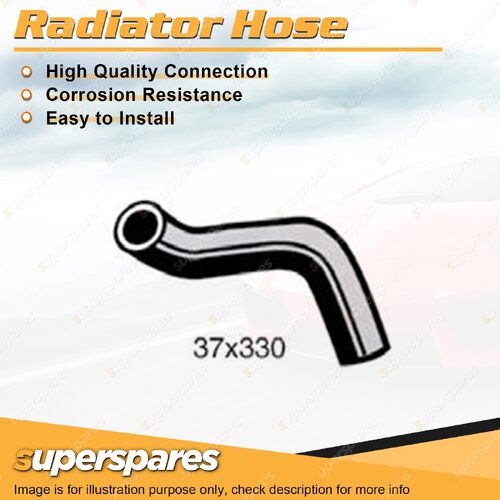 Upper Radiator Hose 37 x 330mm for Ford Falcon XR Fairlane ZA 4.7L 1966-1968