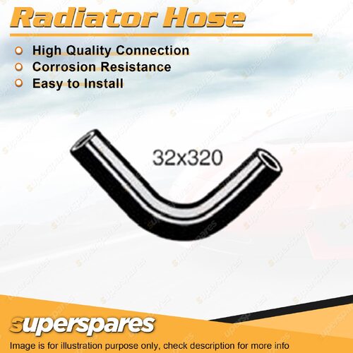 Upper Radiator Hose 32 x 320mm for Holden HG HK HT 161ci 186ci 12V 1968-1971