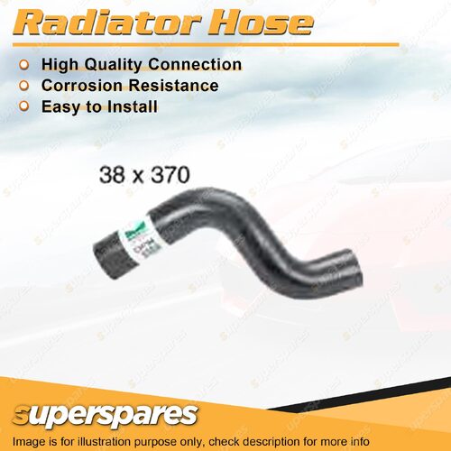 Upper Radiator Hose 38mm x 370mm for Ford Falcon XT XW XY Fairlane ZD Mustang