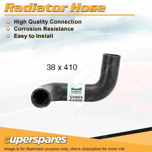 Upper Radiator Hose 38 x 410mm for Chrysler Charger VH 4.0 4.3L 08/1971-04/1973