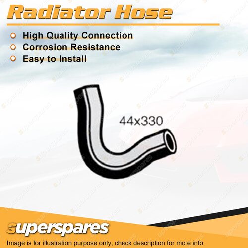 Lower Radiator Hose 44 x 330mm for Chrysler Charger VH 4.0 4.3L 08/1971-04/1973