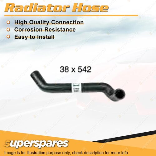 1 x Upper Radiator Hose 38 x 580mm for Ford Falcon XA GT XB Fairlane ZF ZG ZH