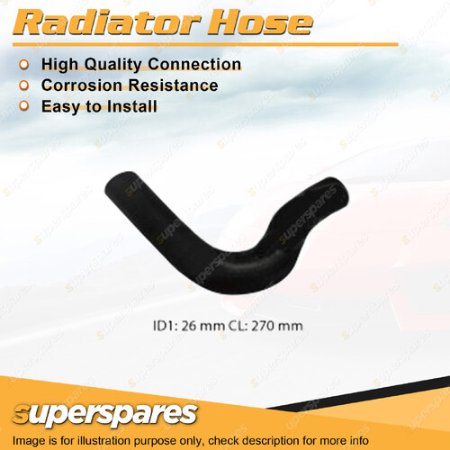 Superspares Upper Radiator Hose for Nissan Datsun 120Y B210 120Y Van A12 1.2L