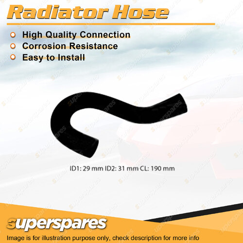 Superspares Upper Radiator Hose for Ford Cortina MK3 MK4 MK5 Transit 1.6L 2.0L