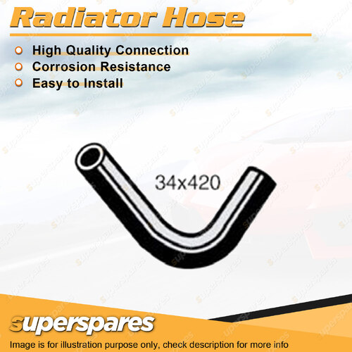 Superspares Lower Radiator Hose for Mitsubishi L200 Express Utility MB Galant