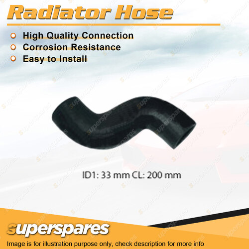 Lower Radiator Hose for Holden Astra LD Camira JB JD JE 1.6L 1.8L 2.0L