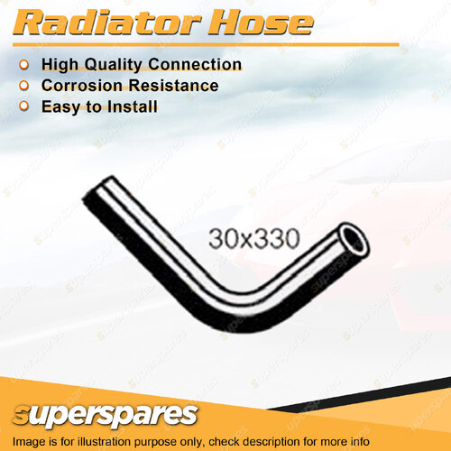 Superspares Upper Radiator Hose for Holden Jackaroo UBS52 2.2L 1981-1984