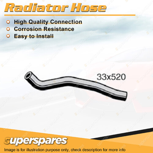 Lower Radiator Hose for Mitsubishi Cordia A212A A213 AA AB AC D03W Tredia