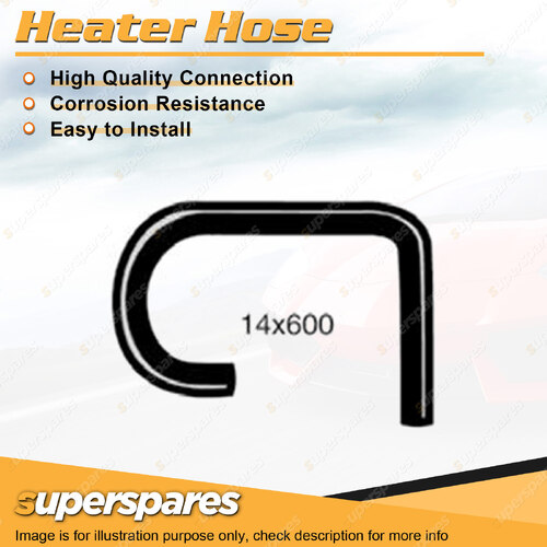 Heater Hose for HSV Commodore VN 3.8L V8 OHV 12V MPFI 530mm 1988-1991